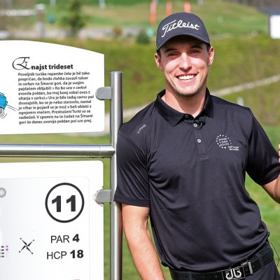 Žan Luka Štirn v vodstvu z rekordnih -15 na 1.SLO Tour-u